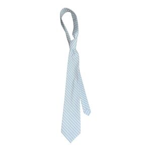 Blue Striped Tie One Size Classic Necktie